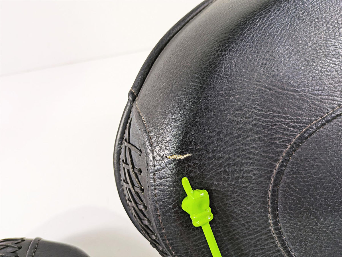2008 Harley FLSTSB Cross Bones Front Rear Seat Saddle & Mount Set 51481-08 {{ shop.shopifyCountryName }} - Mototech271