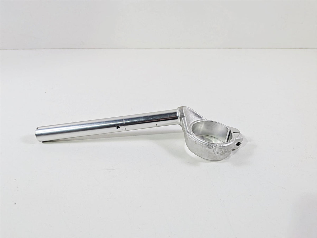 2017 BMW S1000RR K46 Left Oem Silver Aluminum Clip On Handlebar 32718548405 {{ shop.shopifyCountryName }} - Mototech271