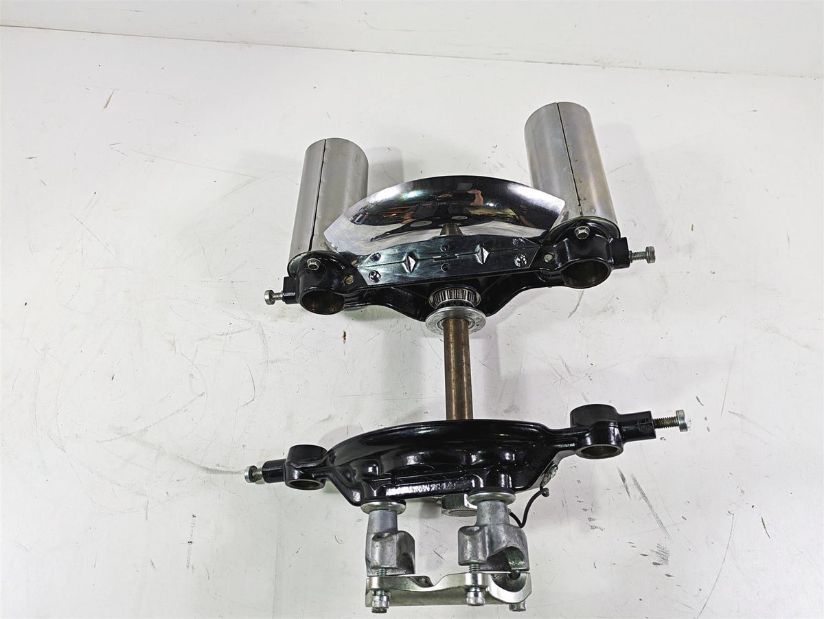 2008 Harley Touring FLHTCU E-Glide 105TH Lower Upper Triple Tree Set 45446-87A {{ shop.shopifyCountryName }} - Mototech271