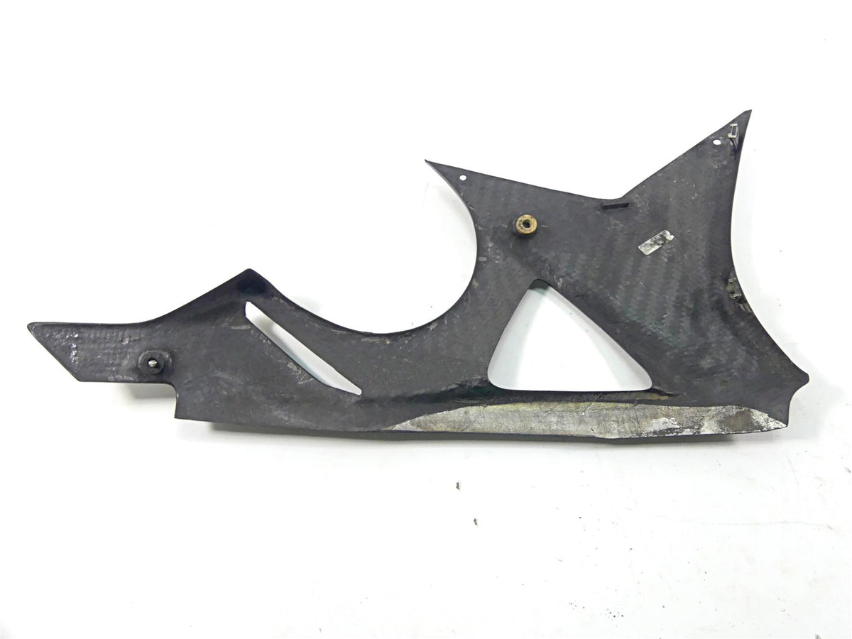 2013 BMW S1000RR K46 Left Carbon Fiber Belly Engine Cover Fairing {{ shop.shopifyCountryName }} - Mototech271