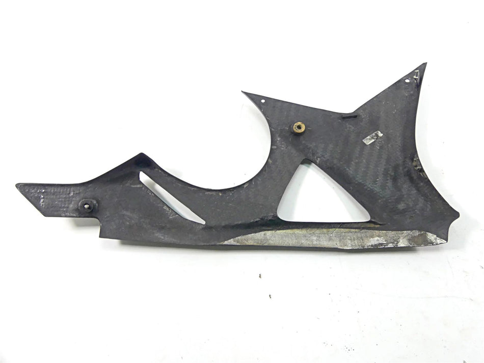 2013 BMW S1000RR K46 Left Carbon Fiber Belly Engine Cover Fairing {{ shop.shopifyCountryName }} - Mototech271