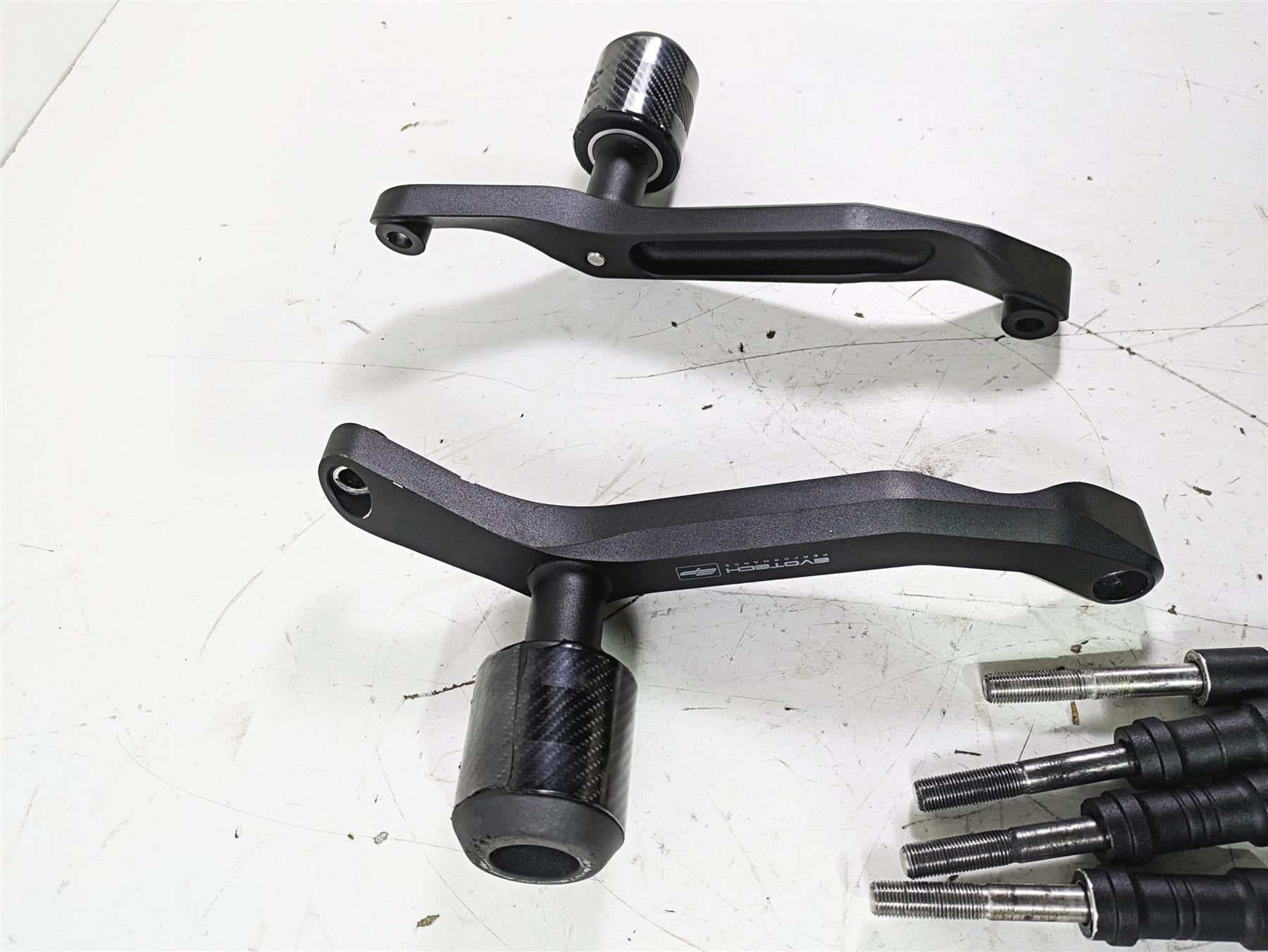 2017 Ducati Monster 1200 S Evotech Frame Slider Protection Guards PRN011676-03 {{ shop.shopifyCountryName }} - Mototech271