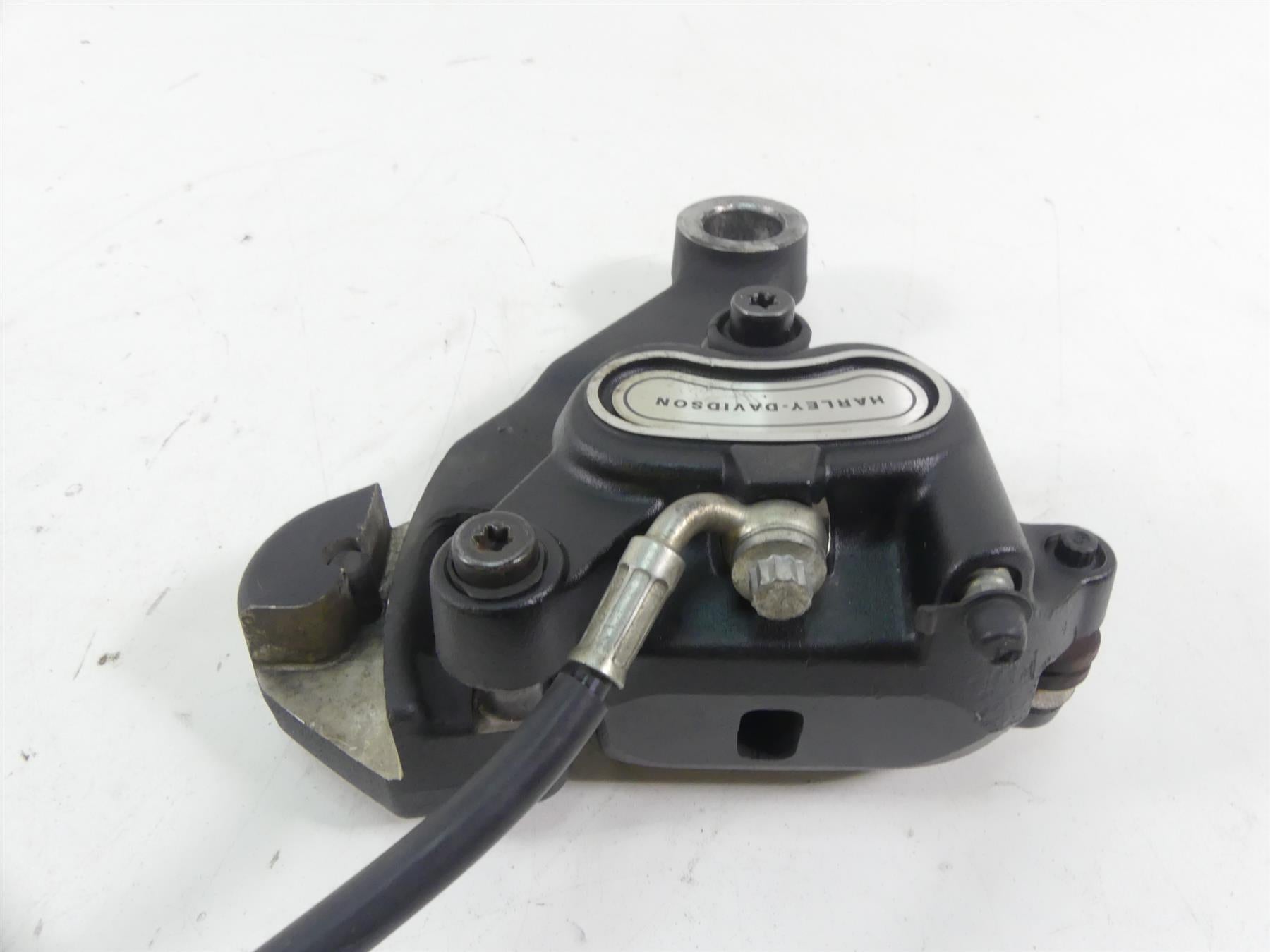 2015 Harley FLS Softail Slim Rear Brake Caliper & Bracket & Line 41300097 {{ shop.shopifyCountryName }} - Mototech271