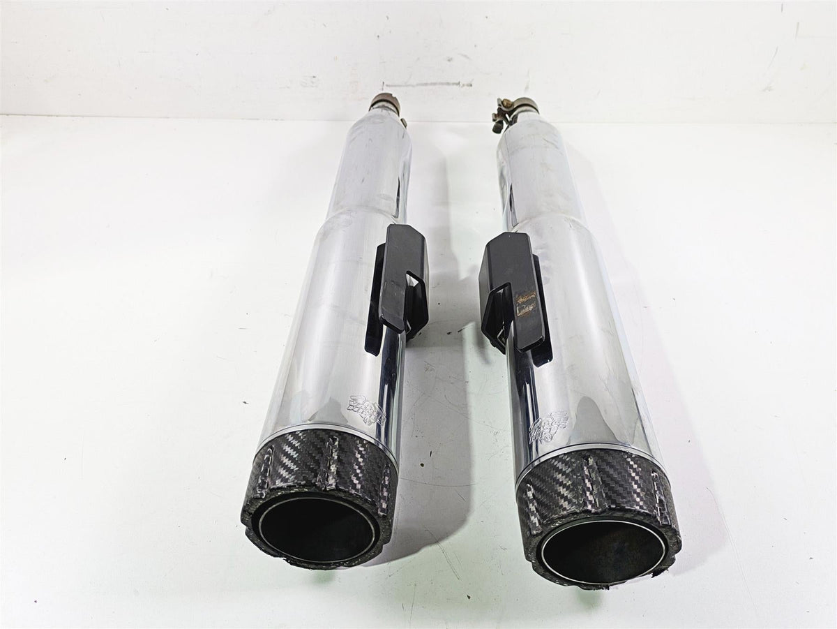 2011 Harley Touring FLHTCUSE CVO E-Glide Vance Hines High Output 4" Exhaust Muffler 16455 {{ shop.shopifyCountryName }} - Mototech271