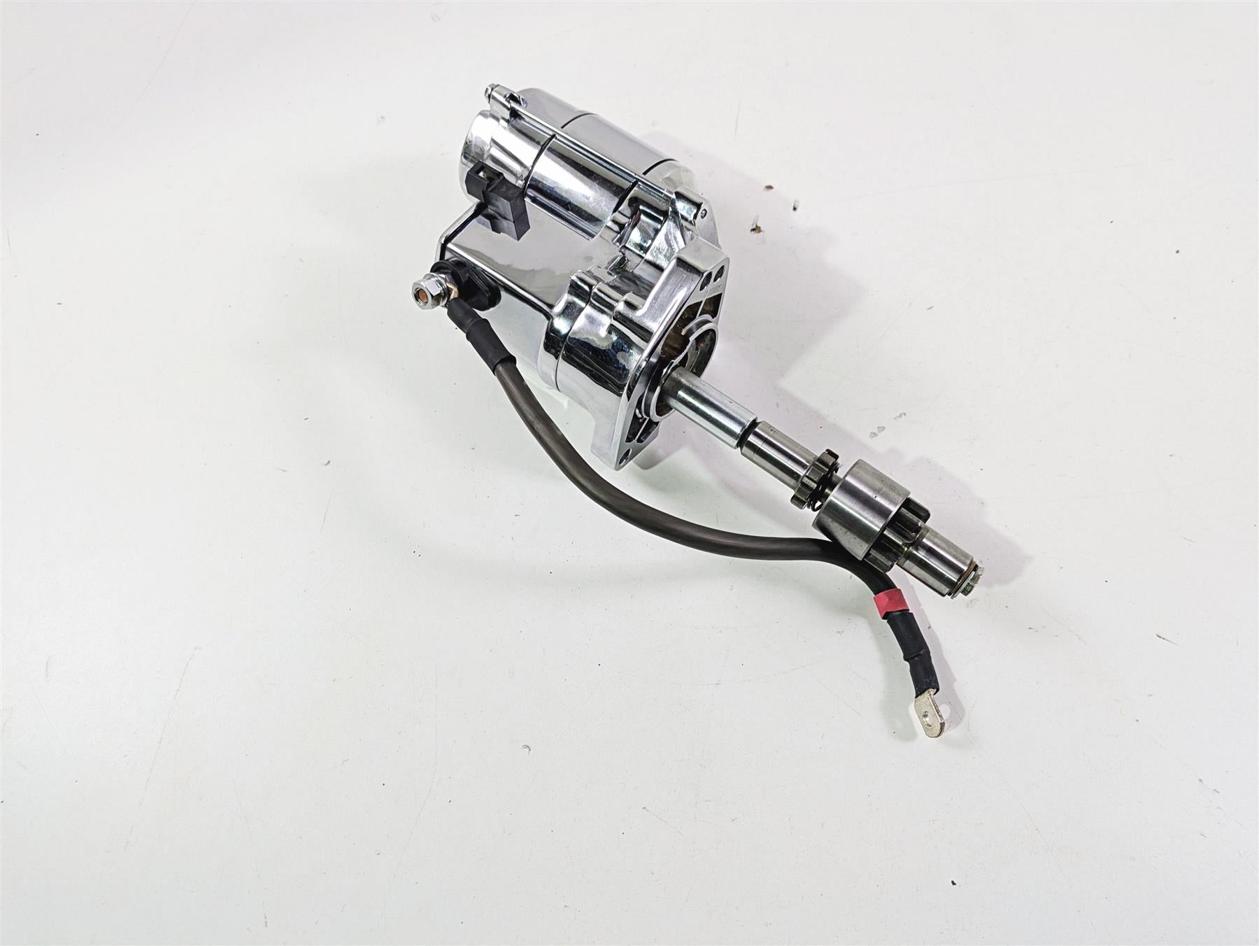 2008 Ultima Motorcycles Fat Bastard Chrome Engine Starter Motor 70-2220805 {{ shop.shopifyCountryName }} - Mototech271