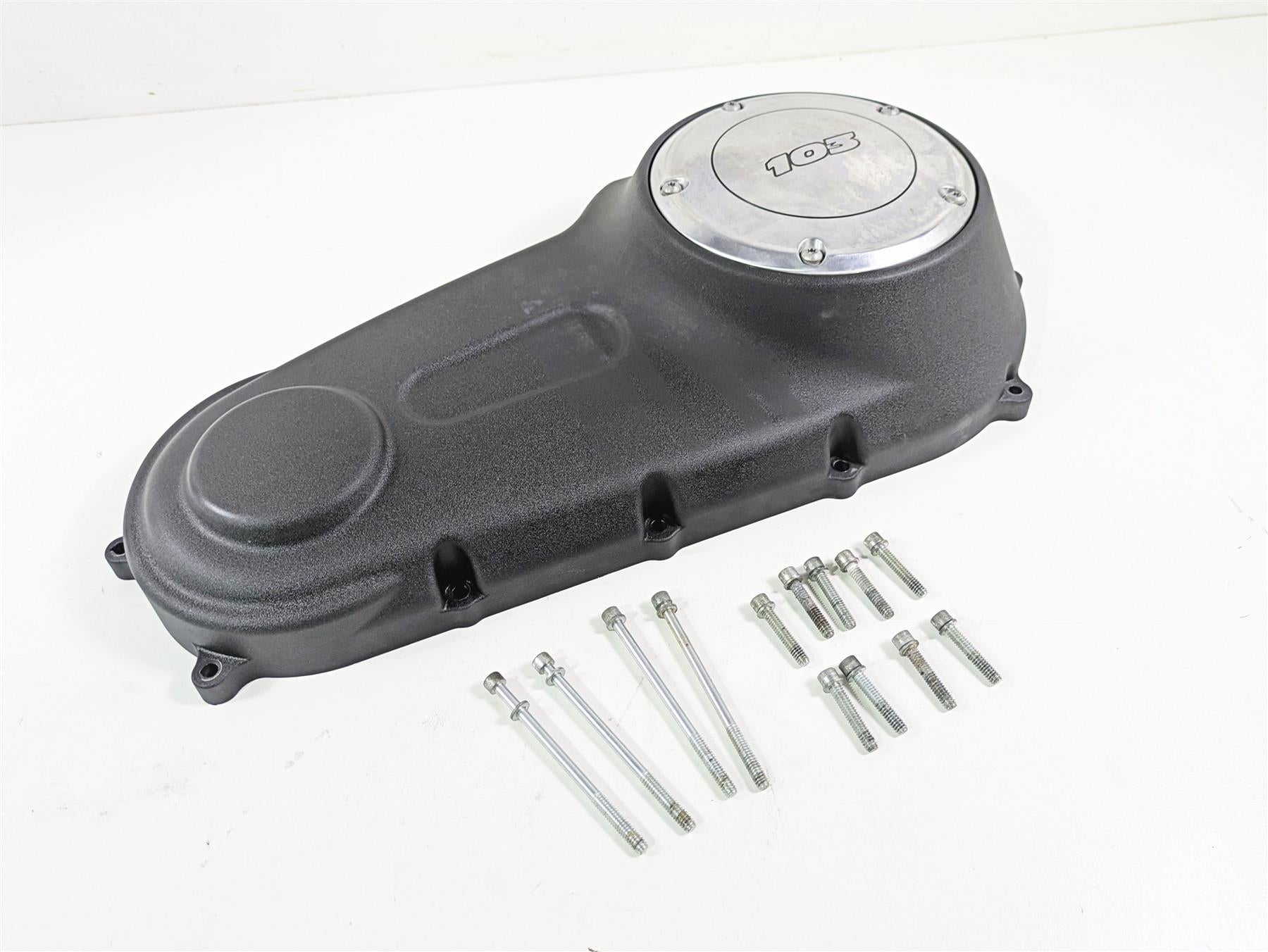 2014 Harley FXDF Dyna Fat Bob Outer Primary Drive Clutch Cover 60784-06A {{ shop.shopifyCountryName }} - Mototech271