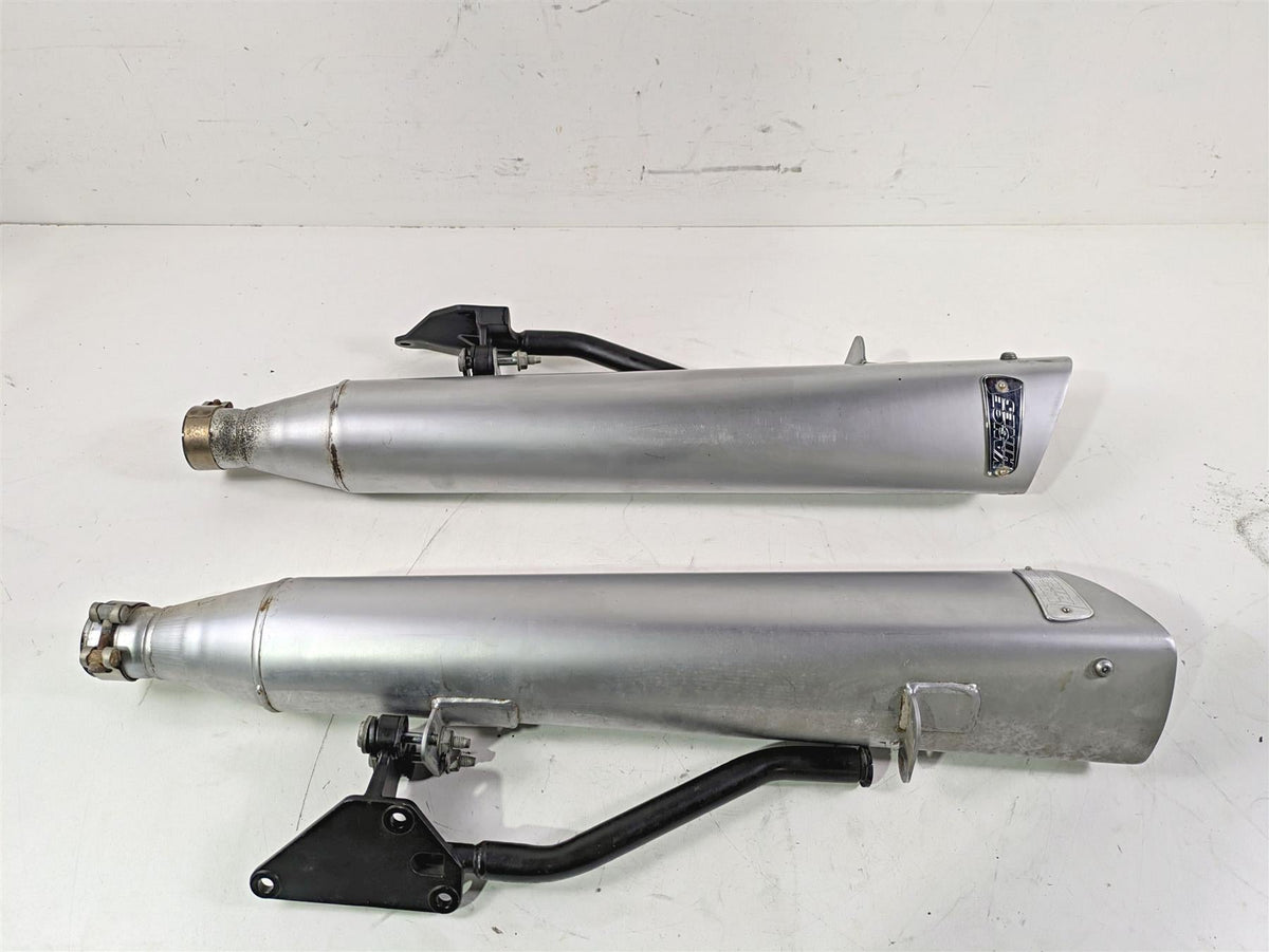 2013 Harley VRSCF Muscle Rod Vance Hines Slip On Muffler Exhaust Set 1801-0343 {{ shop.shopifyCountryName }} - Mototech271