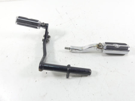 1998 Harley Dyna FXDL Low Rider Rear Passenger Foot Peg Set + Mount Arm 52740-94 {{ shop.shopifyCountryName }} - Mototech271