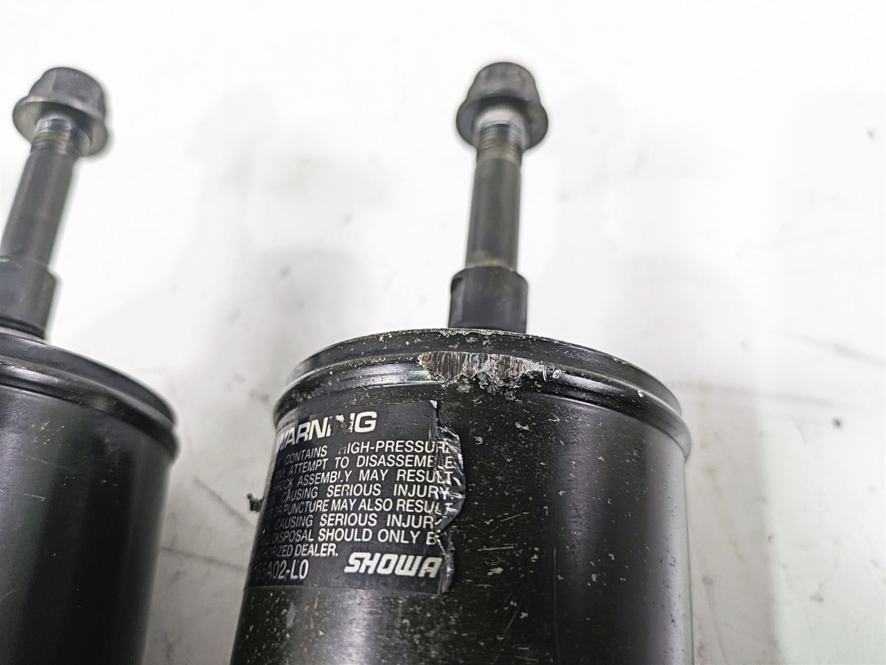 2005 Harley Softail FLSTFSE CVO Fat Boy Showa Rear Damper Shock Set 54549-04 {{ shop.shopifyCountryName }} - Mototech271