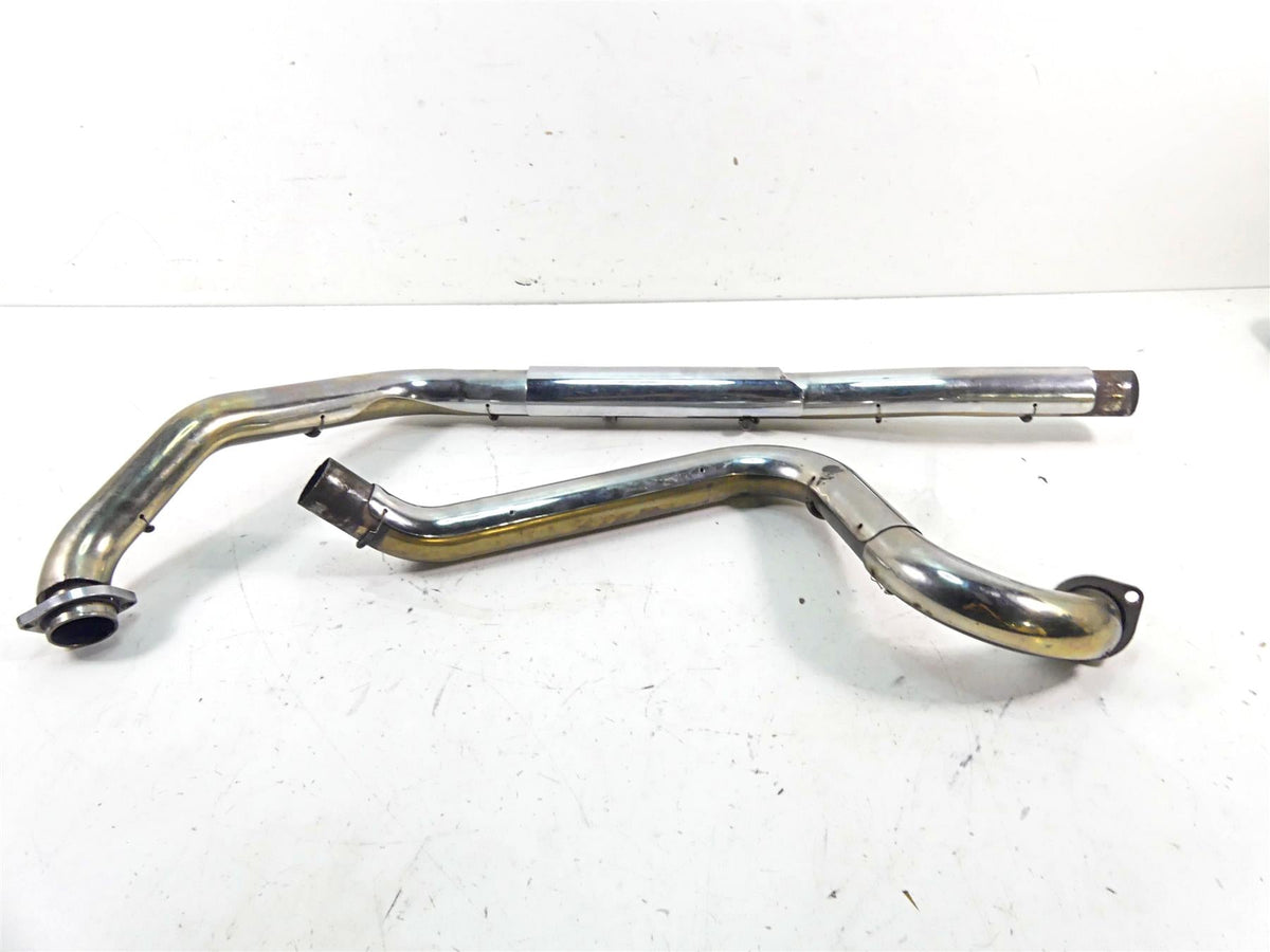 2002 Harley Touring FLHTC Electra Glide True Dual Exhaust Pipe Header Set {{ shop.shopifyCountryName }} - Mototech271