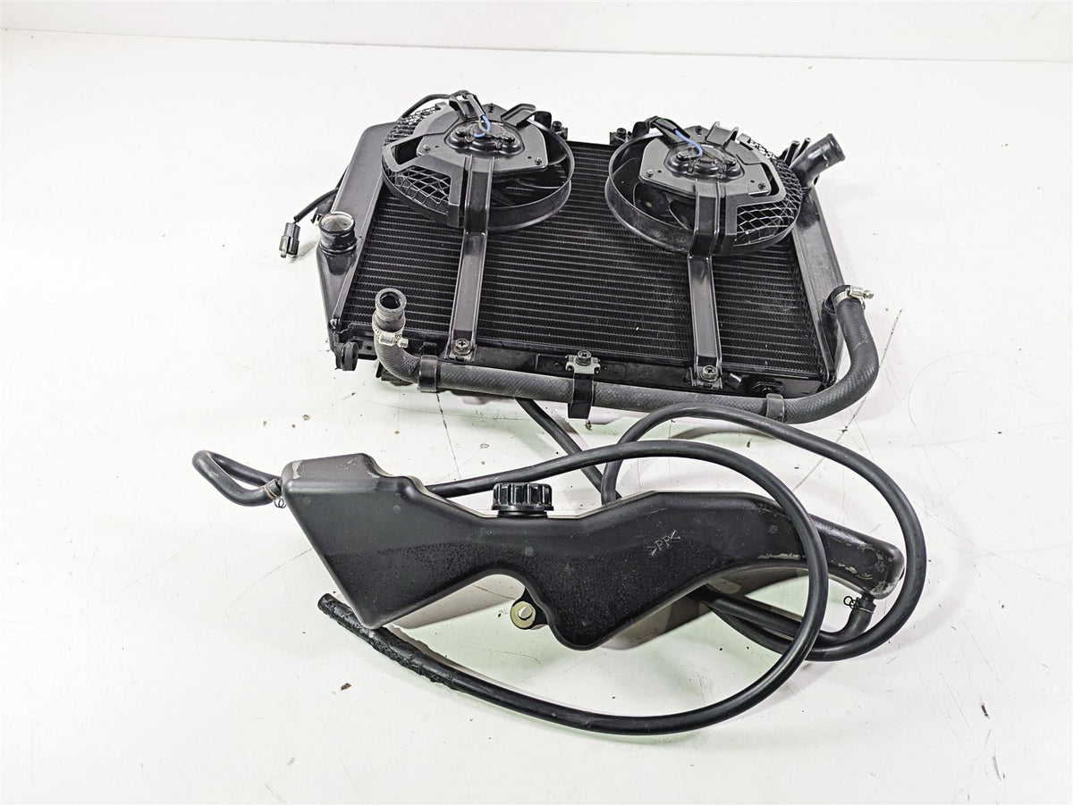 2005 Kawasaki ZX12R Ninja Radiator Fans Reservoir Hoses Set 39061-1304 {{ shop.shopifyCountryName }} - Mototech271