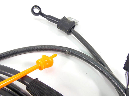 2016 Harley Softail FLS Slim 14" Apehanger Throttle Clutch Brake Line Set {{ shop.shopifyCountryName }} - Mototech271
