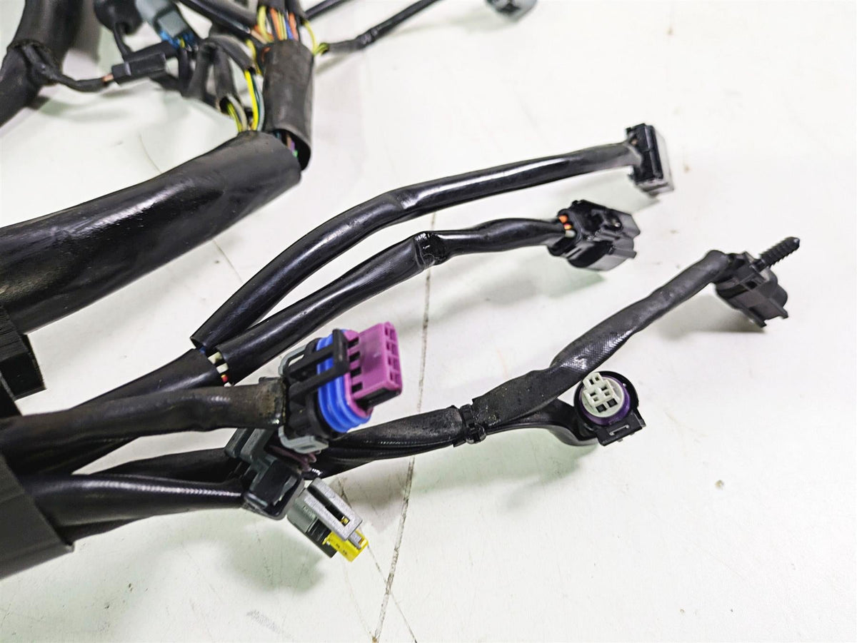 2009 Harley FXCWC Softail Rocker Main Wiring Harness Loom - No Cuts 70452-08 {{ shop.shopifyCountryName }} - Mototech271