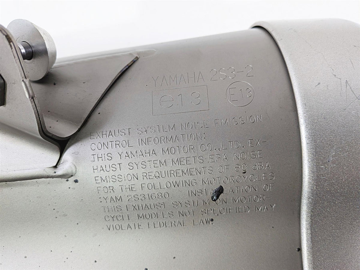 2009 Yamaha VMX17 V-Max 1700 Right Exhaust Pipe Muffler 2S3-14720-00-00-Mototech271