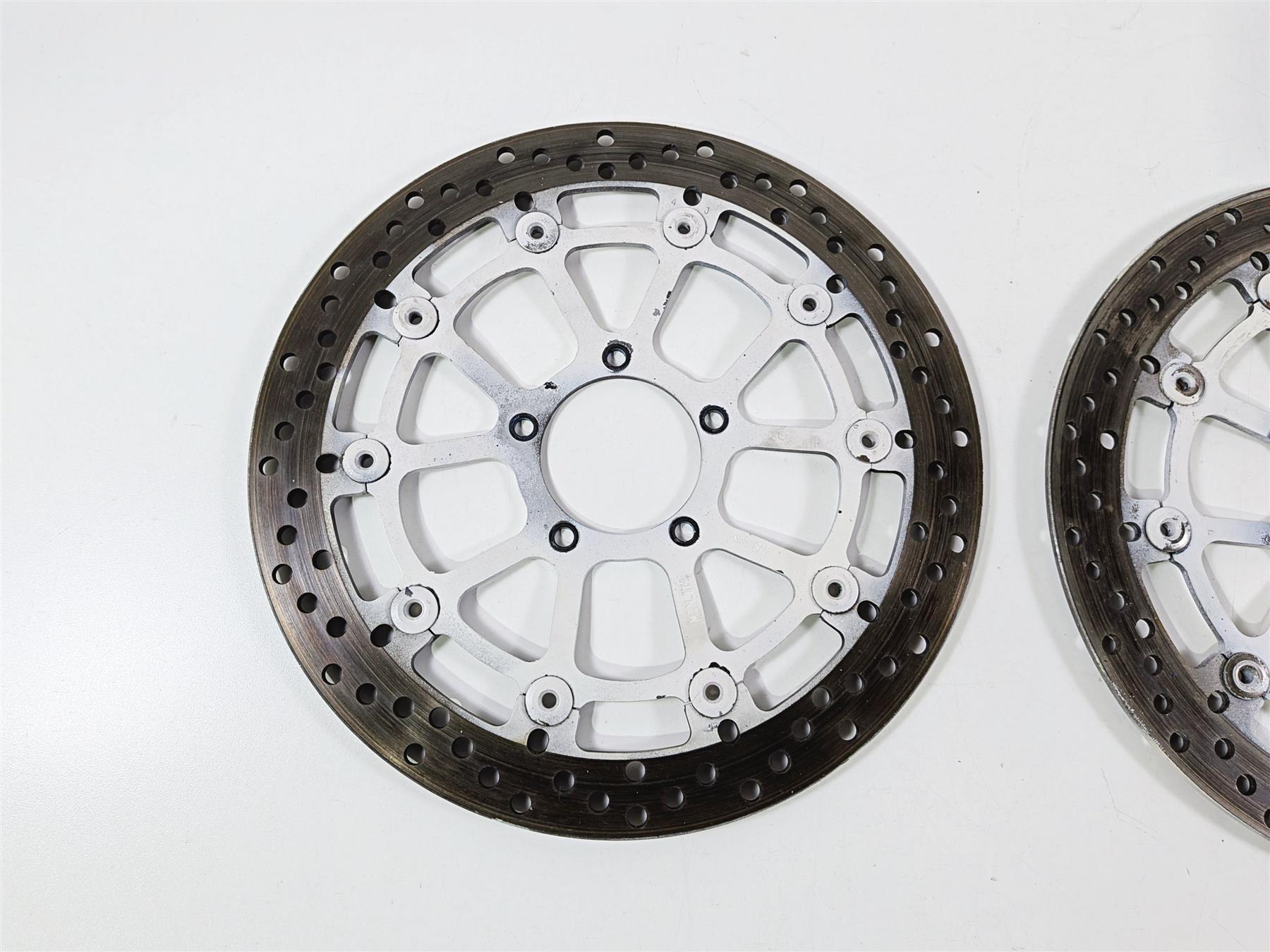 2015 Ducati Diavel Dark Brembo Front Brake Disc Rotor Set 4.4mm 49241011A-Mototech271