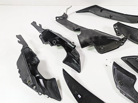 2014 Yamaha YZFR1 R1 RN22 Black Plastic Fairing Infill Cover Set {{ shop.shopifyCountryName }} - Mototech271