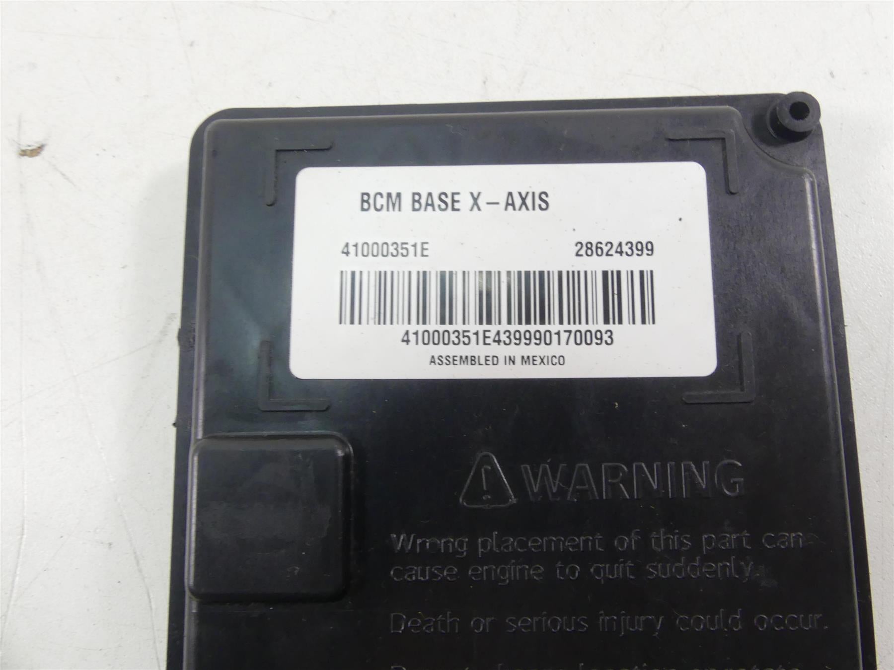 2019 Harley XL883 N Sportster Iron Bcm Body Control Module X-Axis 41000351E {{ shop.shopifyCountryName }} - Mototech271