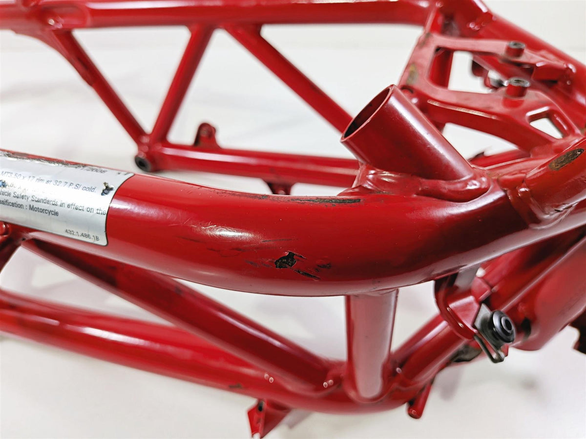 2008 Ducati 1098 SBK Bent Main Frame Chassis With Clean Texas Title - Read 47011871-Mototech271
