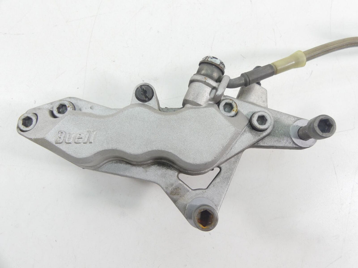 1999 Buell X1 Lightning Nissin 6 Piston Front Brake Caliper + Line H0110.FA {{ shop.shopifyCountryName }} - Mototech271