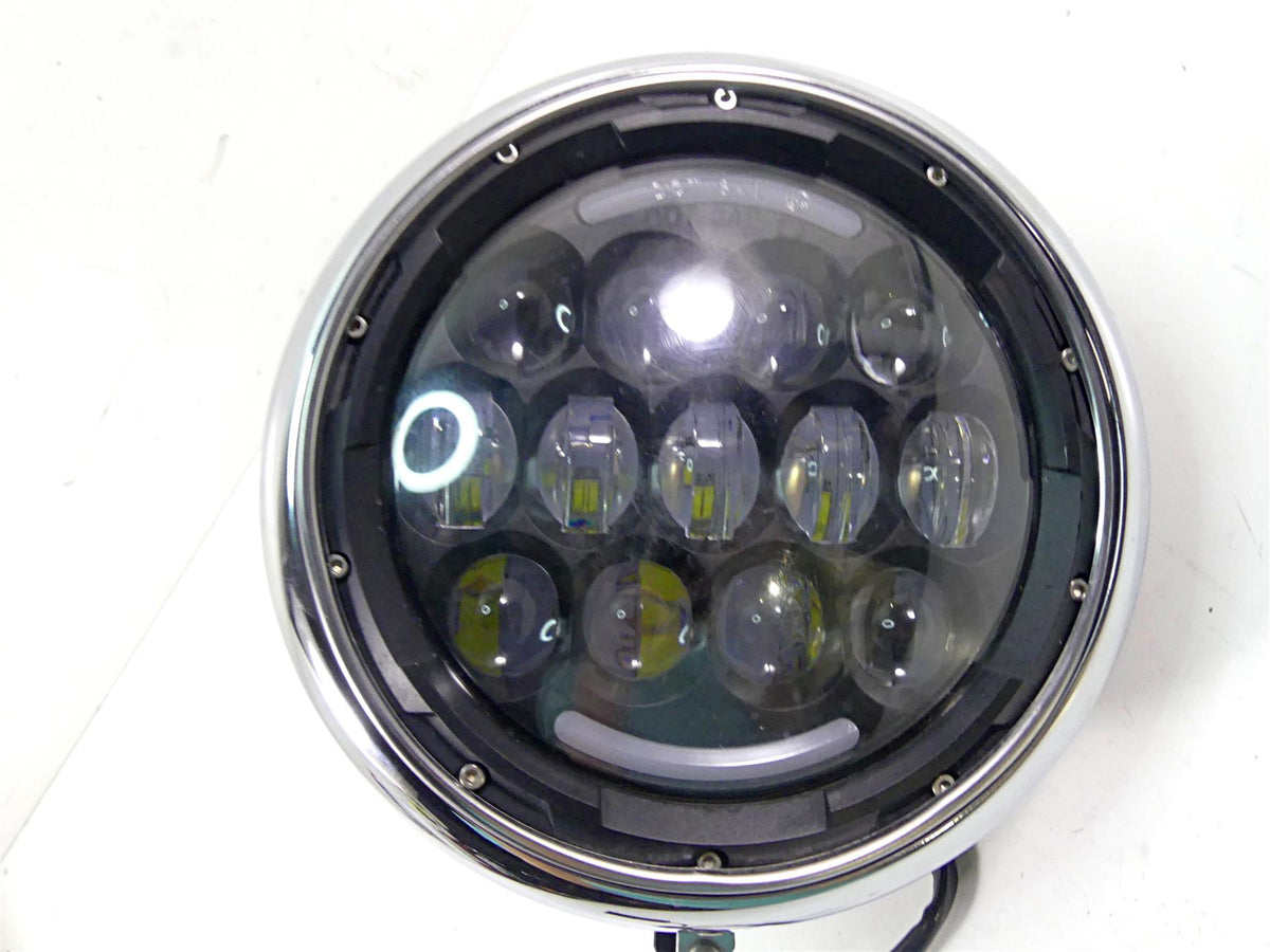 2016 Harley Softail FLS Slim Led Cyron Headlight Bracket Bucket Set 73295-10 {{ shop.shopifyCountryName }} - Mototech271