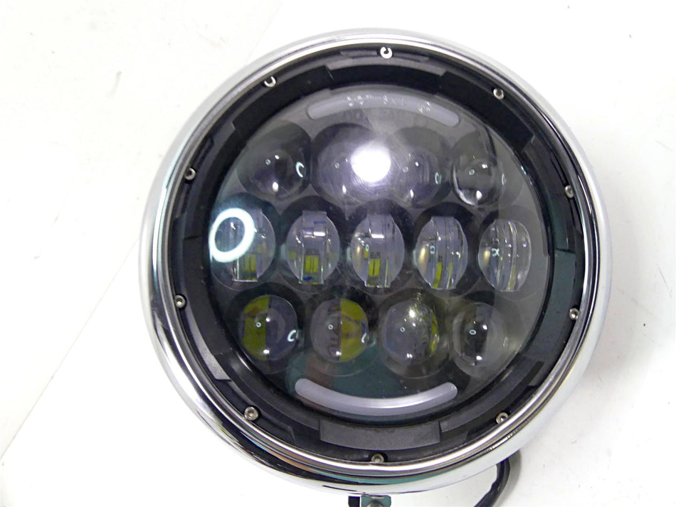 2016 Harley Softail FLS Slim Led Cyron Headlight Bracket Bucket Set 73295-10 {{ shop.shopifyCountryName }} - Mototech271