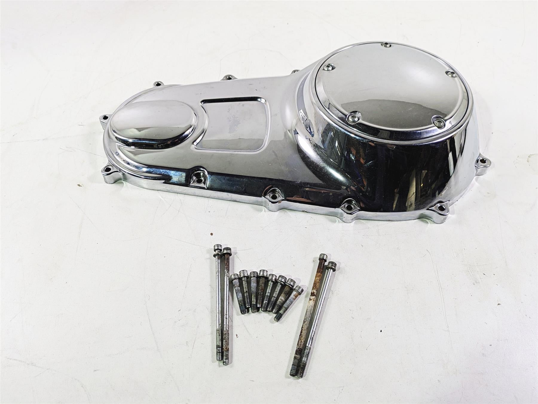 2011 Harley Touring FLHTCUSE CVO E-Glide Outer Primary Drive Cover 60685-07 {{ shop.shopifyCountryName }} - Mototech271