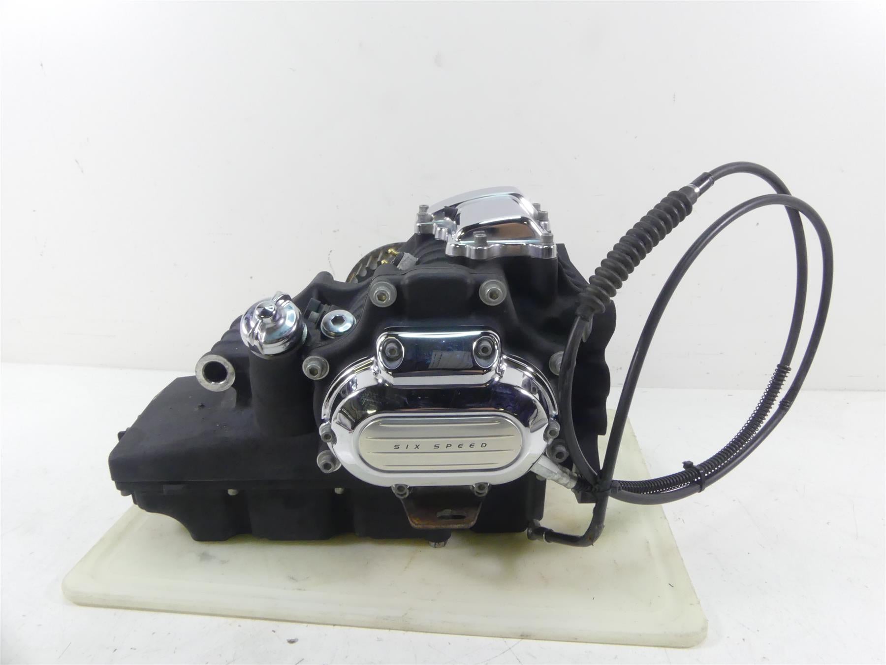 2013 Harley Touring FLHX Street Glide 6-Speed Transmission Gear Box 37K 33166-10