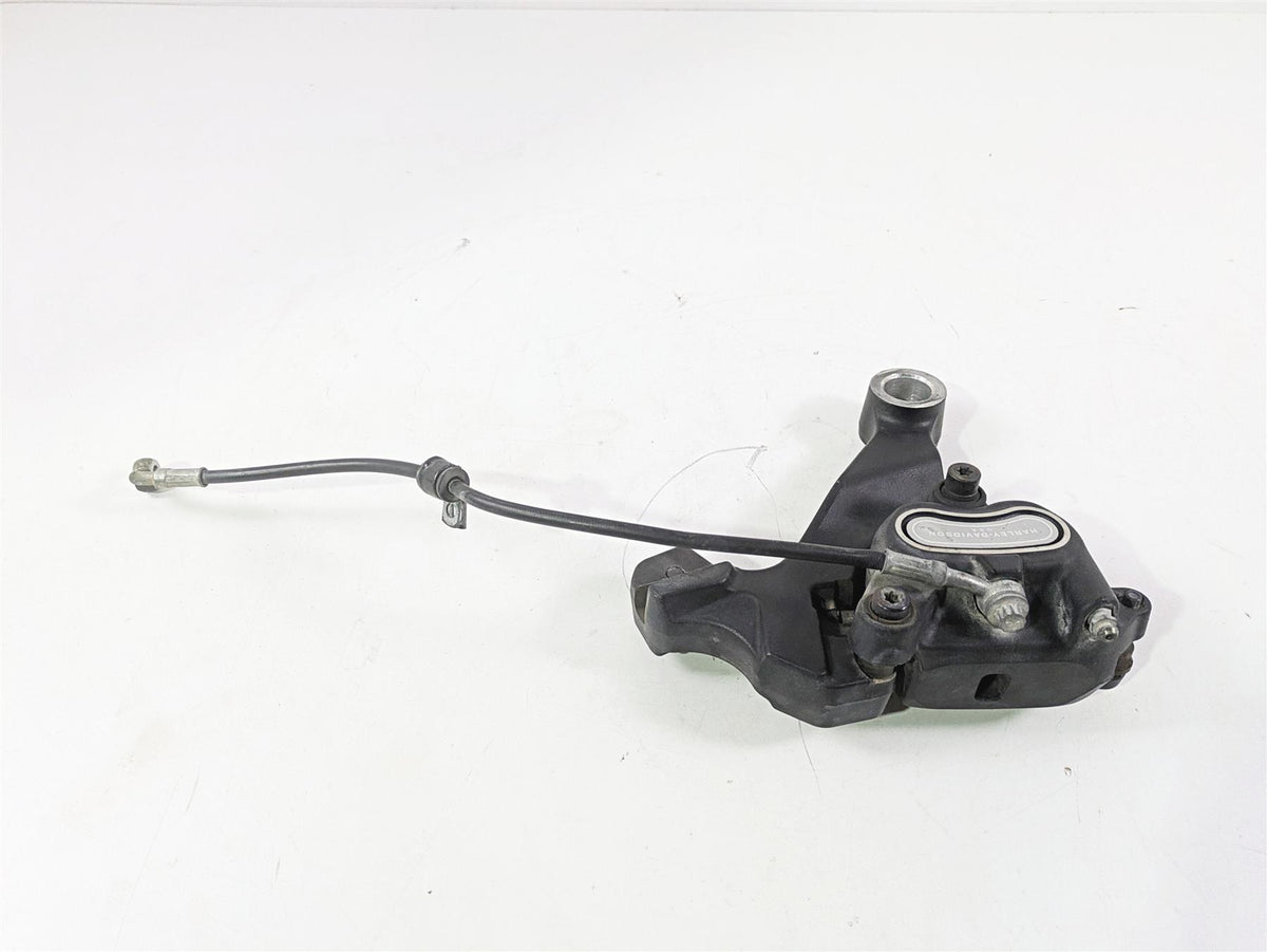 2010 Harley Dyna FXDB Street Bob Rear Brake Caliper + Line 40908-08 {{ shop.shopifyCountryName }} - Mototech271