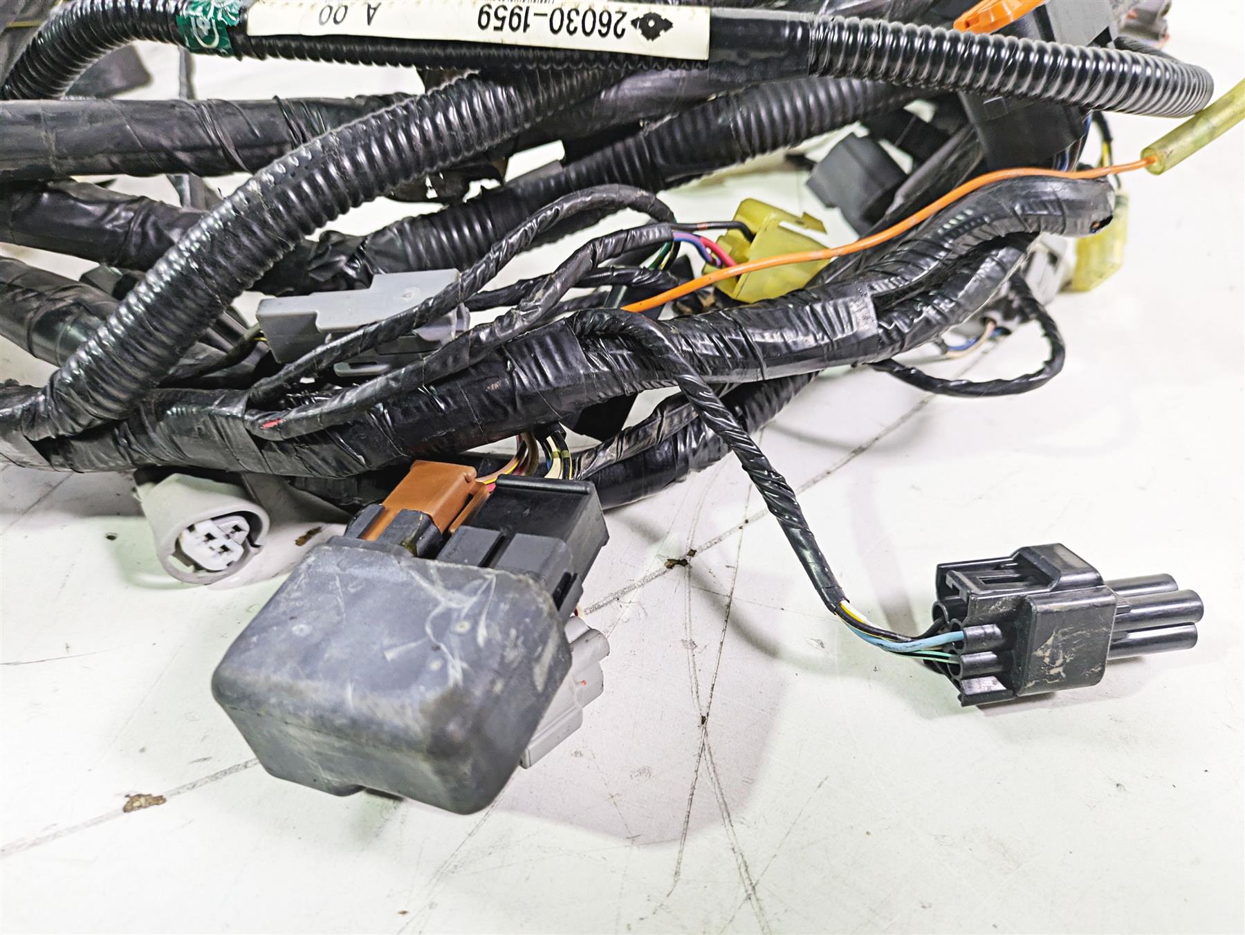 2005 Kawasaki ZX12R Ninja Main Wiring Harness Loom Set - No Cuts