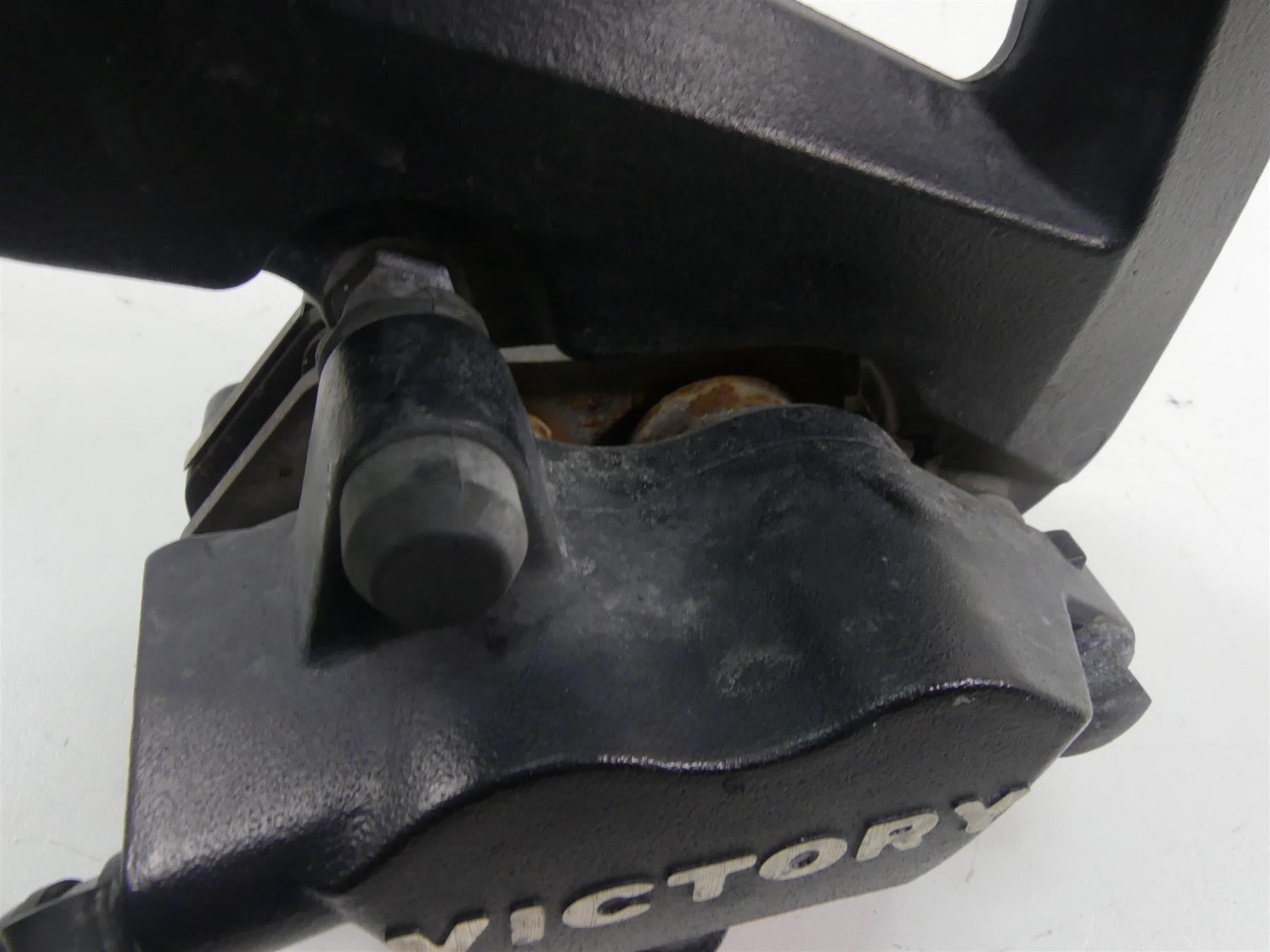 2013 Victory Cross Country Rear Brake Caliper & Bracket 1911748 1911949 {{ shop.shopifyCountryName }} - Mototech271