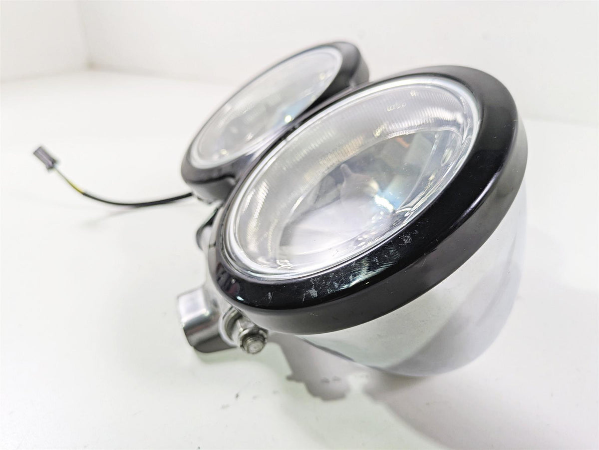 2014 Harley FXDF Dyna Fat Bob Headlight Head Light Lamp 67700167 {{ shop.shopifyCountryName }} - Mototech271