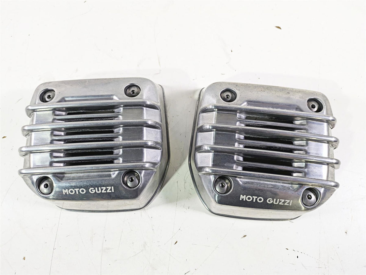 2014 Moto Guzzi California 1400 Touring Left Right Engine Valve Covers 887814 {{ shop.shopifyCountryName }} - Mototech271