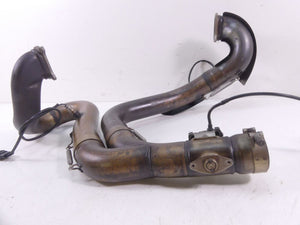 2015 Ducati Diavel Dark OEM Exhaust Header Manifold Pipe & Servo Set 57211562B | Mototech271