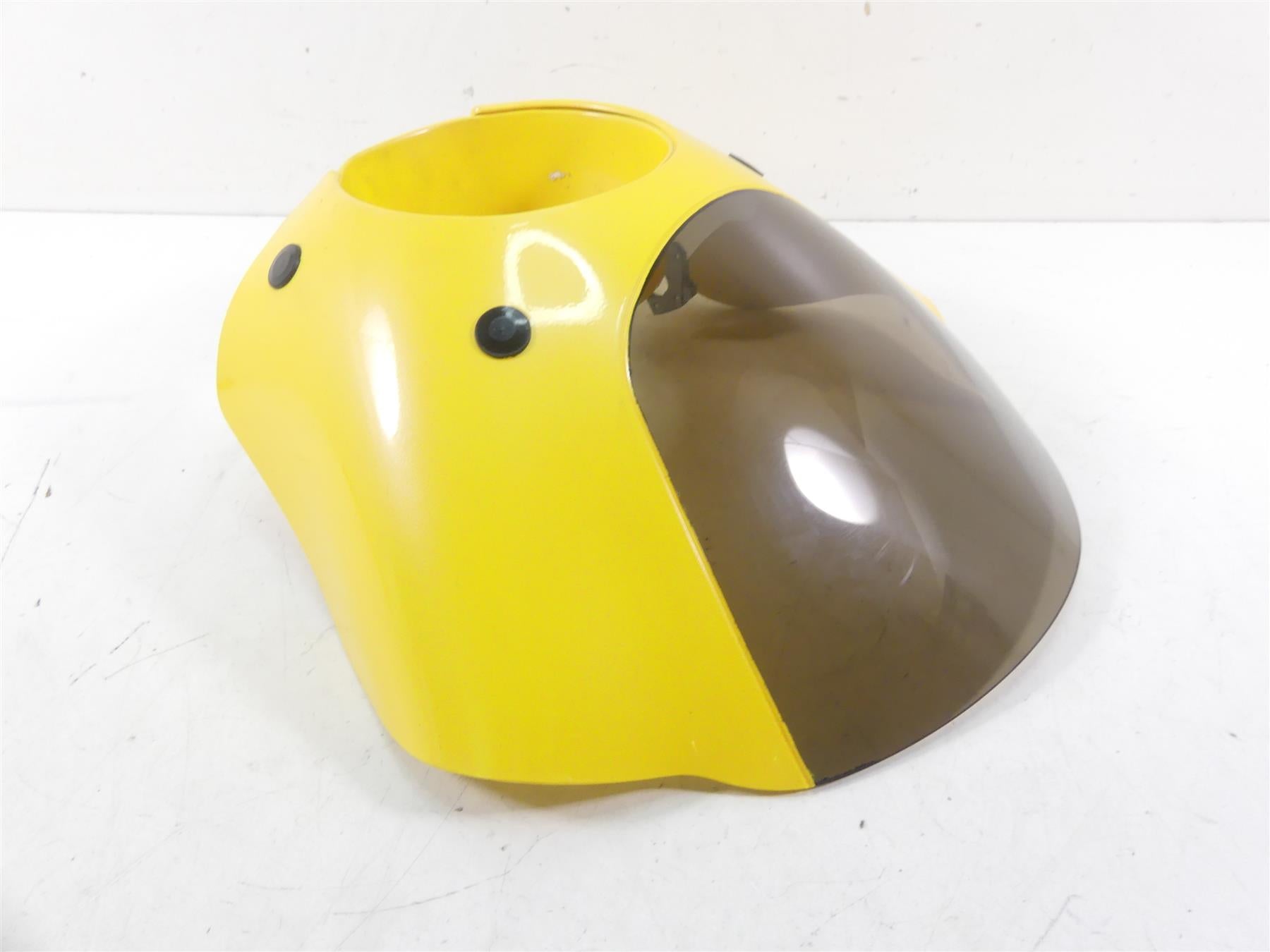 2000 Harley Dyna FXR4 CVO Super Glide Windshield Headlight Cover Fairing Mask {{ shop.shopifyCountryName }} - Mototech271