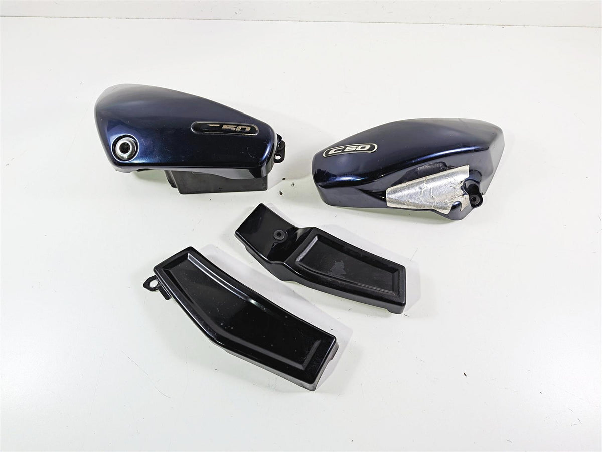 2006 Suzuki VL800 C50 Boulevard Left Right Side Covers 47110-41F81 47210-41F80 {{ shop.shopifyCountryName }} - Mototech271