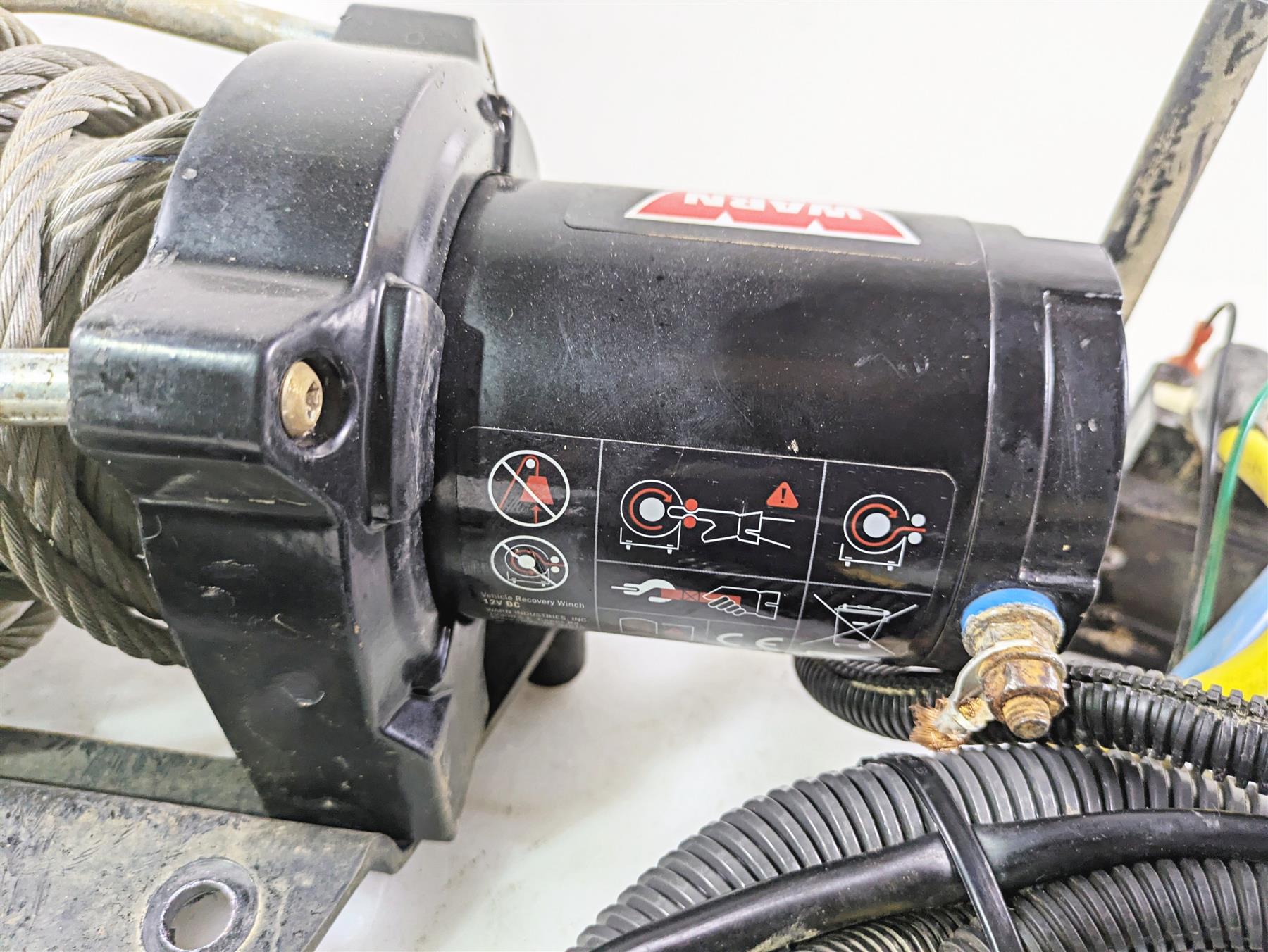 2023 Kawasaki Teryx KRX KRF 1000 C Winch & Mount Set 54040-0008 {{ shop.shopifyCountryName }} - Mototech271