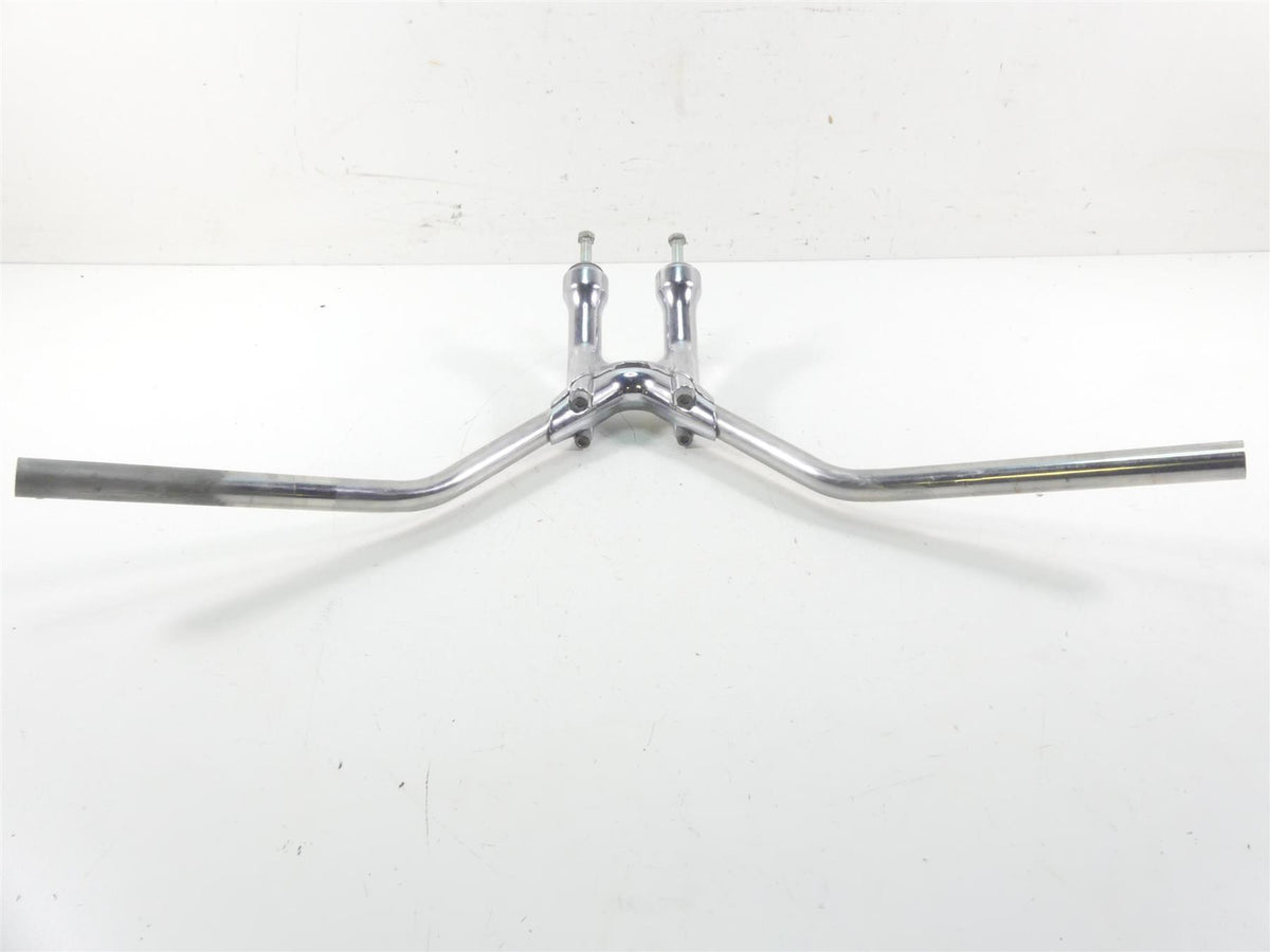 2008 Harley FXCWC Softail Rocker C Straight Handlebar & Riser Set 56407-08 {{ shop.shopifyCountryName }} - Mototech271