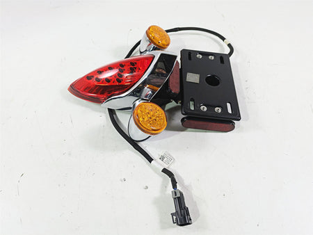 2018 Indian Chieftain Limited Chrome Taillight Blinker Plate Holder Set 5138445 {{ shop.shopifyCountryName }} - Mototech271