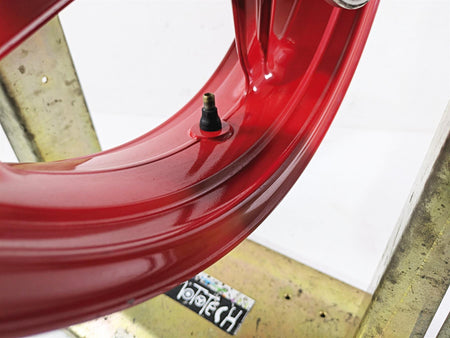 2023 BMW G310R K03 Straight Red Rear Wheel Rim 17x4 36311542861 {{ shop.shopifyCountryName }} - Mototech271