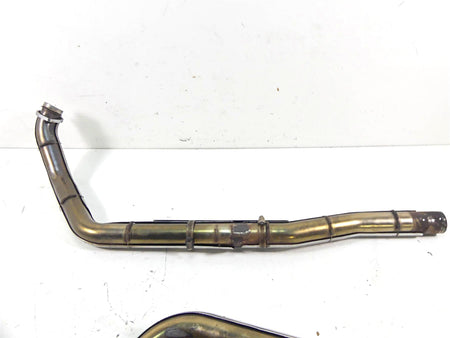 2002 Harley Touring FLHTC Electra Glide True Dual Exhaust Pipe Header Set {{ shop.shopifyCountryName }} - Mototech271