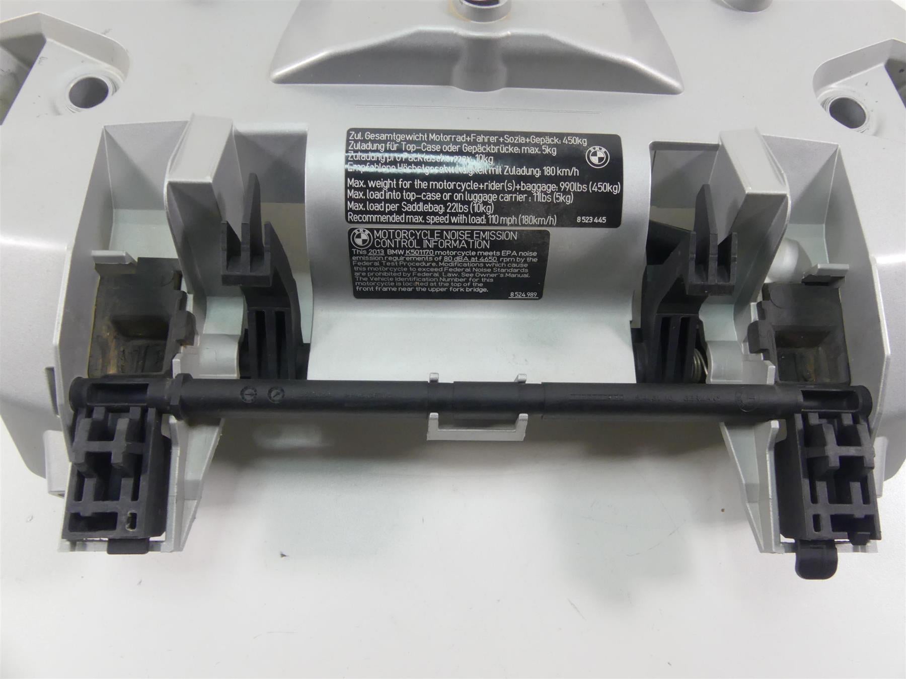 2013 BMW R1200GS GSW K50 Rear Subframe Cover Carrier Luggage Rack 46628532319 {{ shop.shopifyCountryName }} - Mototech271