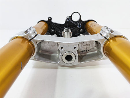 2008 Yamaha YZF R1 RN19 Gold Front Fork Leg Triple Tree Set 4C8-23102-00-00 {{ shop.shopifyCountryName }} - Mototech271
