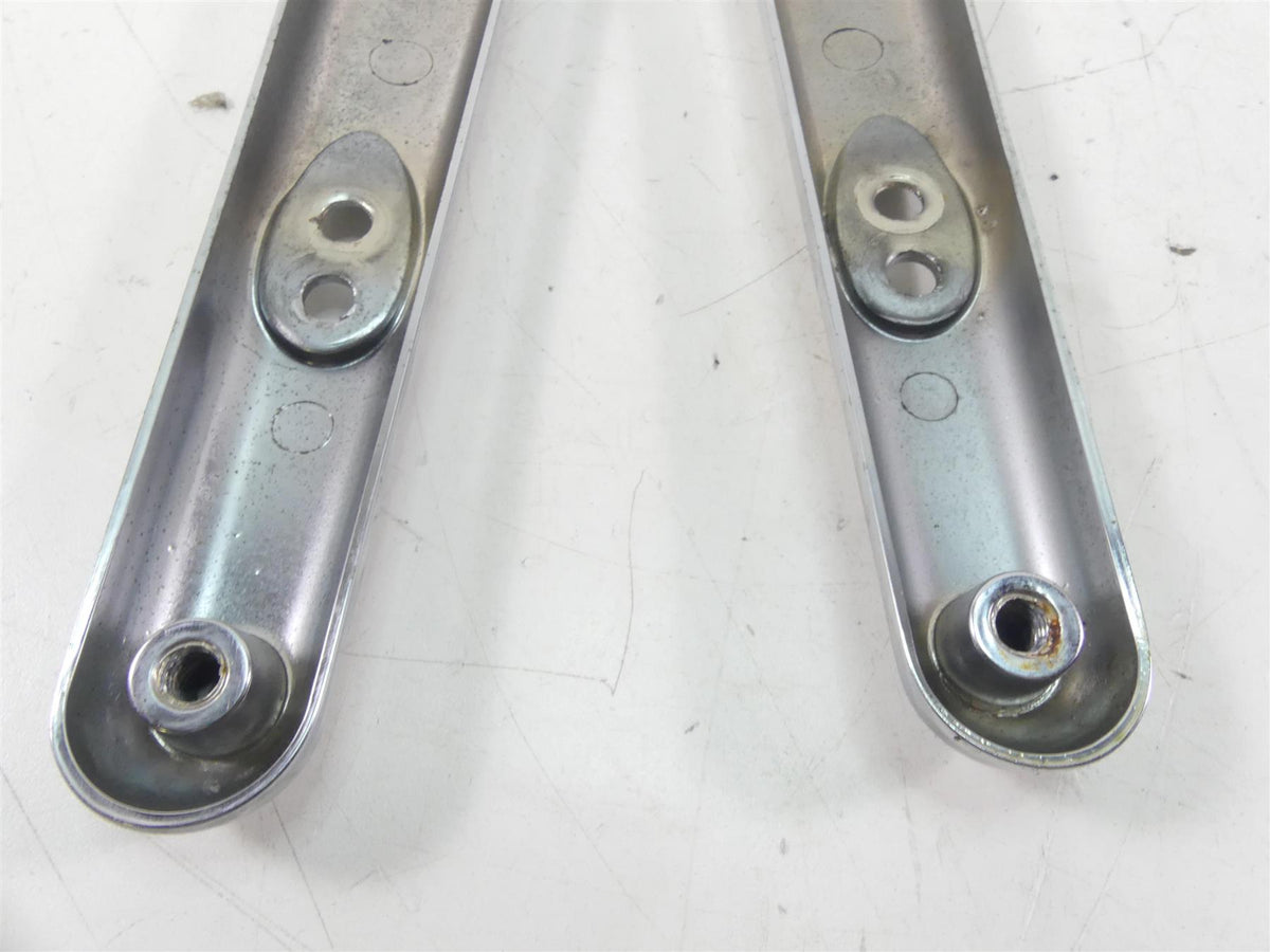 2002 Harley Softail FXSTDI Deuce Rear Chrome Fender Brace Strut Set 60028-00 {{ shop.shopifyCountryName }} - Mototech271