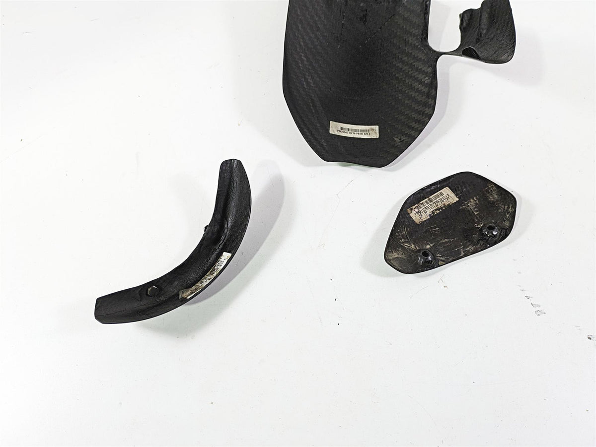 2009 Ducati Multistrada 1100 S Rear Carbon Fiber Fender Chain Guard Set PM20567 {{ shop.shopifyCountryName }} - Mototech271