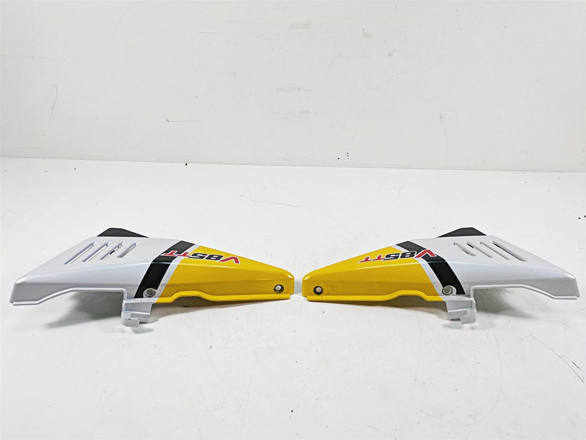 2020 Moto Guzzi V85 TT Adventure Triangle Side Cover Yellow Sahara 2H003214000Z1 {{ shop.shopifyCountryName }} - Mototech271