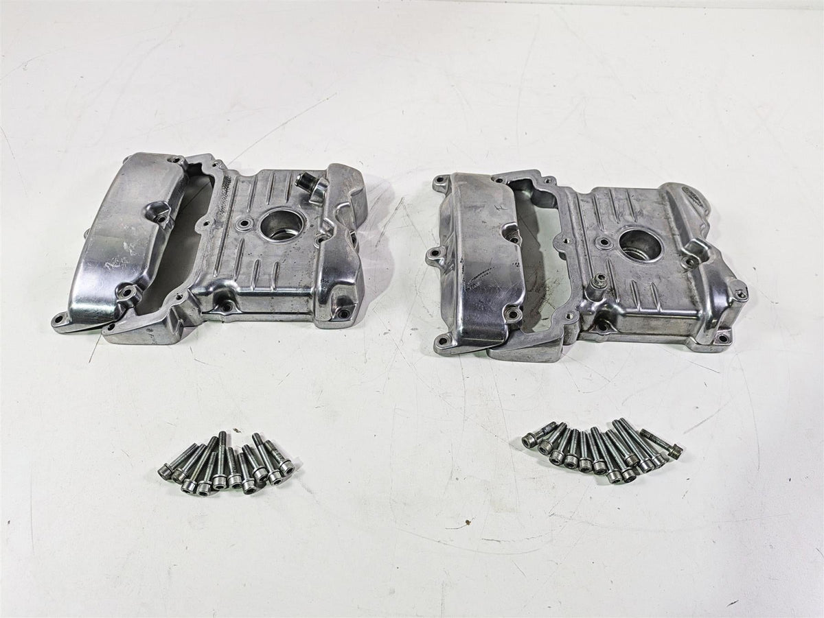 2010 Harley VRSCF Muscle Rod Cylinderhead Valve Cover Set 17663-01K {{ shop.shopifyCountryName }} - Mototech271