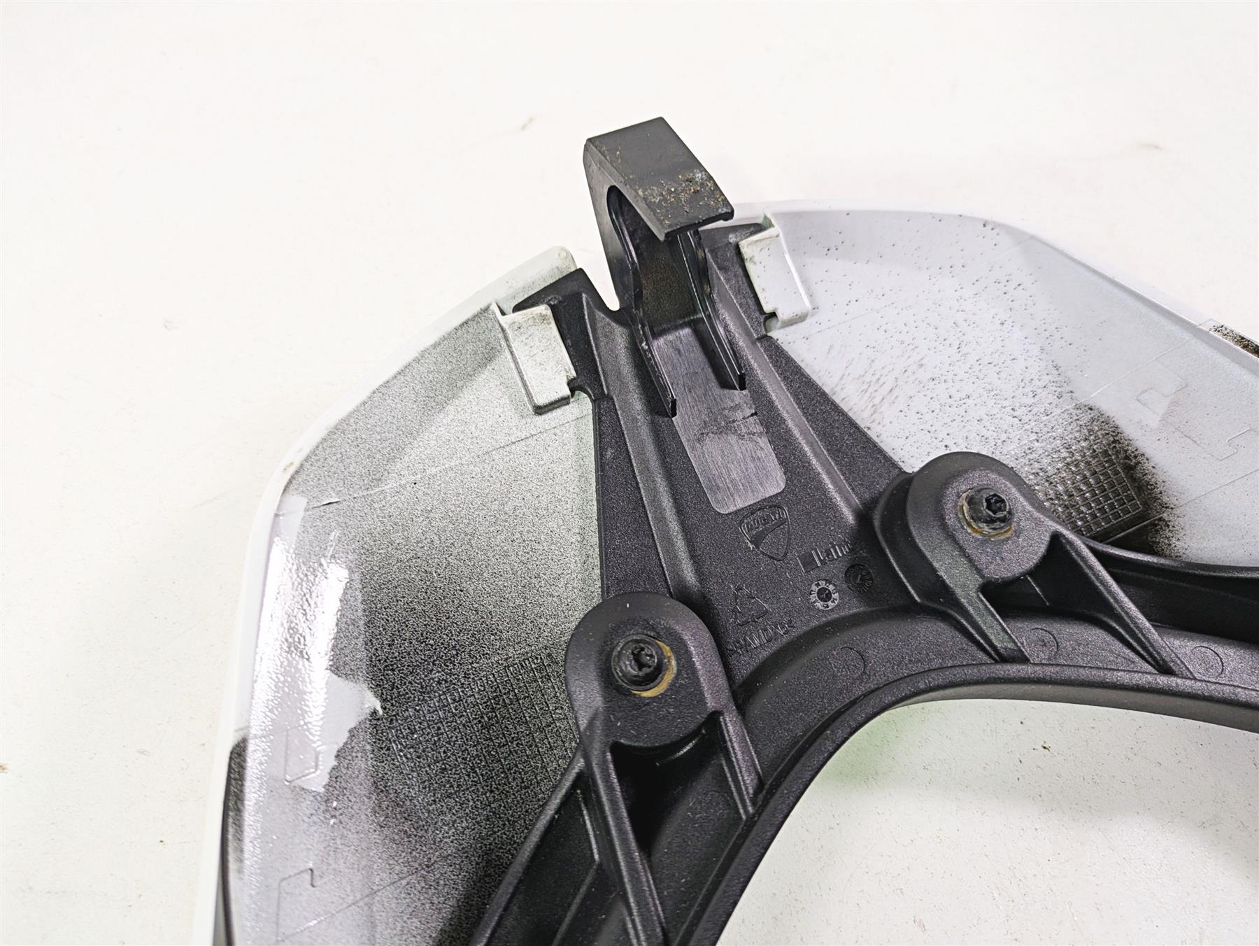 2013 Ducati Hypermotard 821 SP Tail Bracket Cover Fairing Set 48311741A {{ shop.shopifyCountryName }} - Mototech271