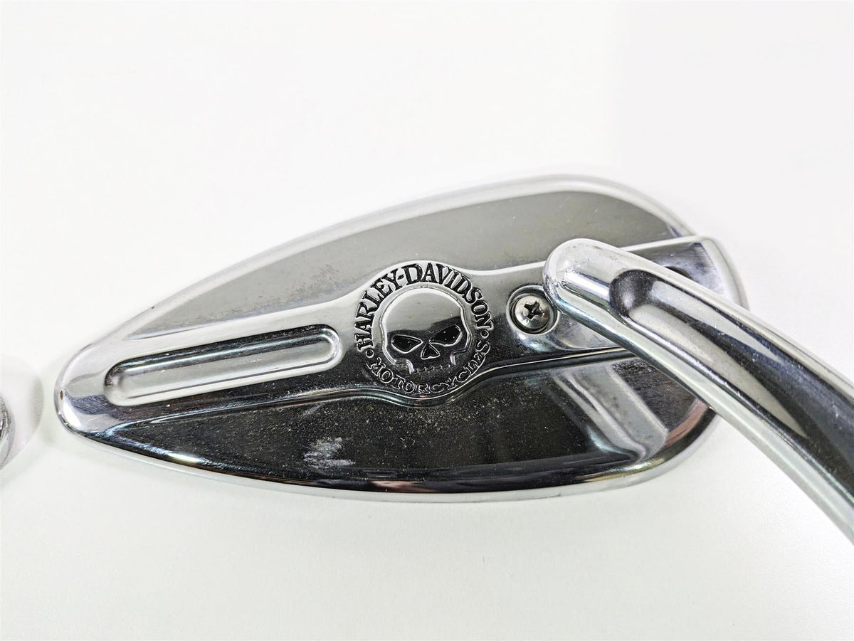 2005 Harley Touring FLHRI Road King Willie G Teardrop Chrome Mirror 56000394 {{ shop.shopifyCountryName }} - Mototech271