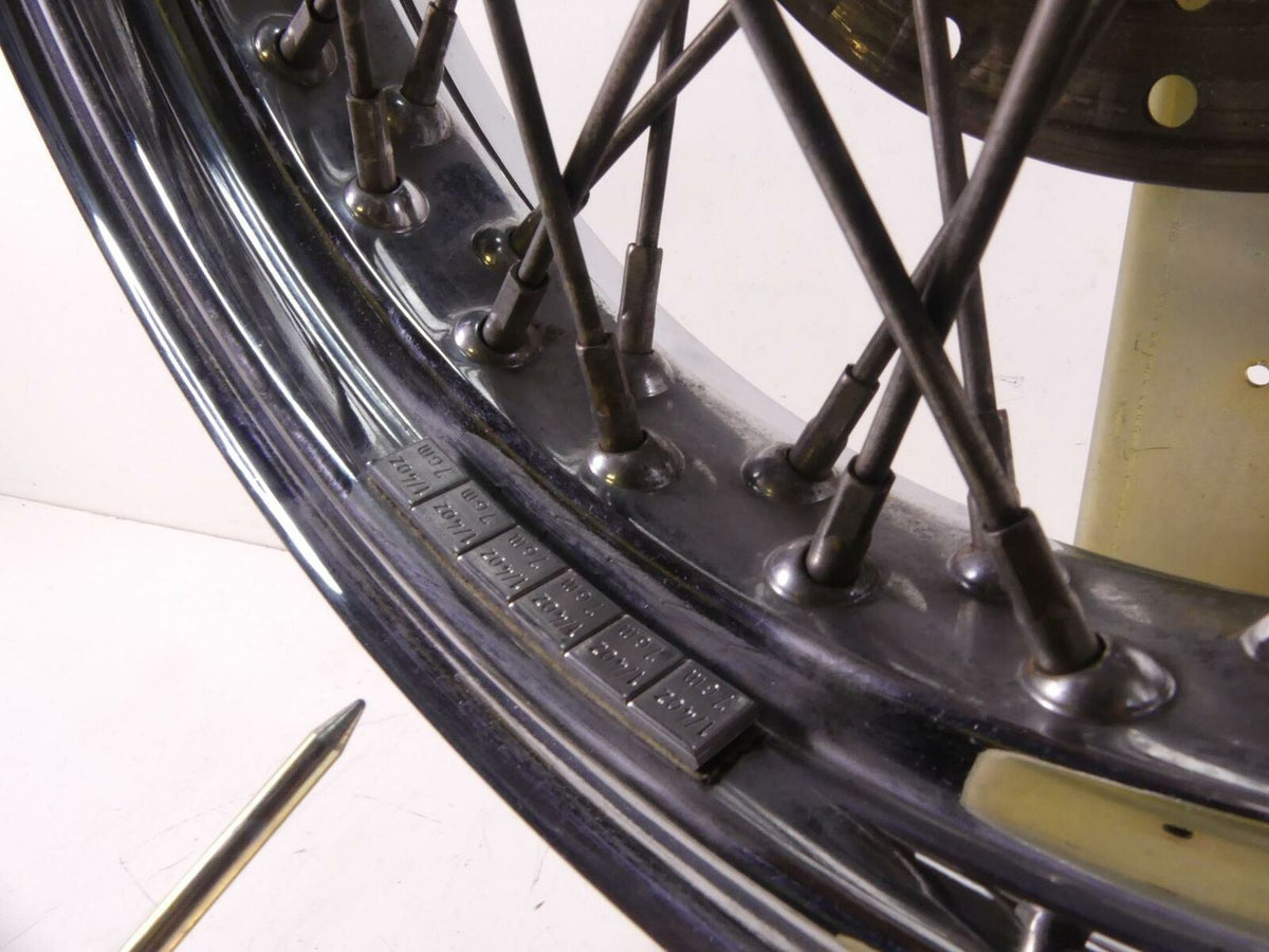 2003 Indian Spirit Springfield Rear Spoke Wheel Rim 16x3.5 & Brake Disc 21-970 {{ shop.shopifyCountryName }} - Mototech271
