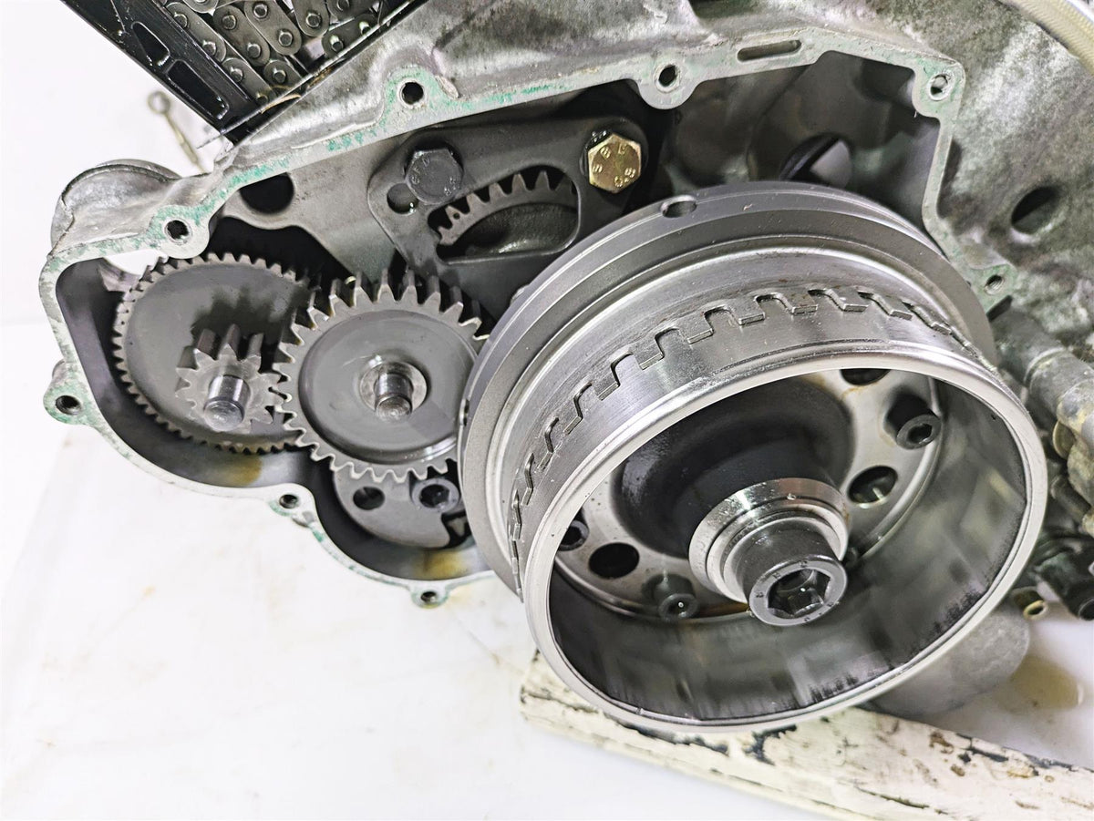 2008 Aprilia RSVR 1000 Factory Crankcase Lower Bottom End Motor AP0296961 {{ shop.shopifyCountryName }} - Mototech271